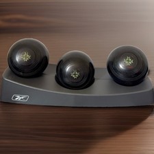 Henselite Super Grip Lawn Bowls Size 5, Set Of 3, Made In Australia