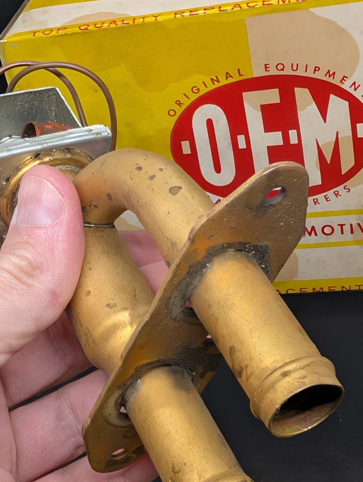 Nuevo de Lote Antiguo 1959 Dodge Plymouth Chrysler Desoto Imperial Válvula de Control de Calentador Mopar Foto 4 de 4