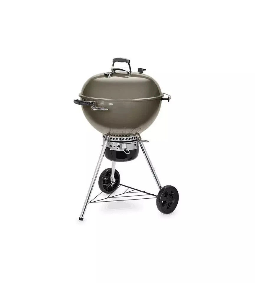 BARBECUE A CARBONE WEBER "MASTER-TOUCH GBS C-5750" COLORE GRIGIO CON GRIGLIA ...