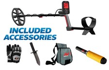 Minelab VANQUISH 460 Metal Detector with Adventure Pack and Profind 35