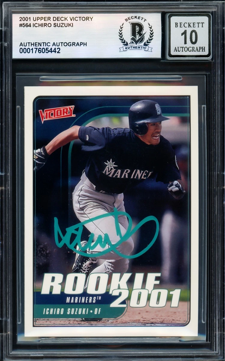 Upper Deck Ichiro Suzuki Rookie Baseball Sports Trading Cards