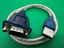SABRENT USB 2.0 to Serial 9-Pin DB-9 RS-232 Converter Cable Female CB-DB9P 