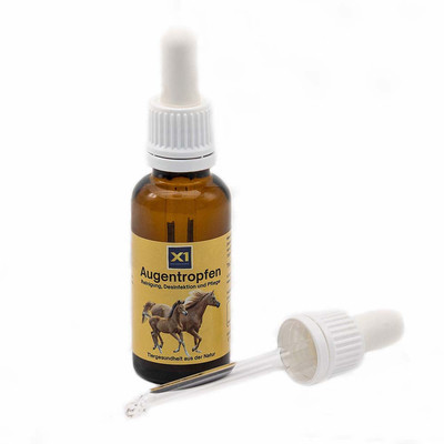 Augentropfen trockene Augen Pferd - Silberwasser - DMSO - 30 ml