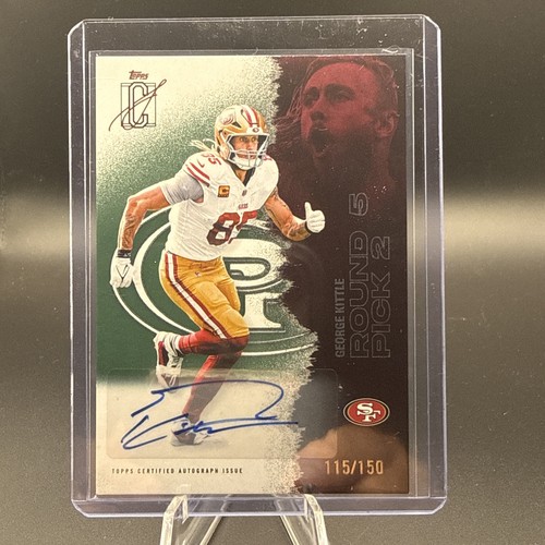 2025 Topps Signature George Kittle Veteran Class Autographs (RAW)