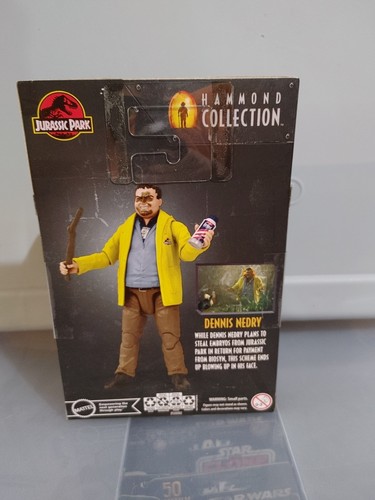 Jurassic Park Hammond Collection Dennis Nedry New In Sealed Box - Picture 2 of 2