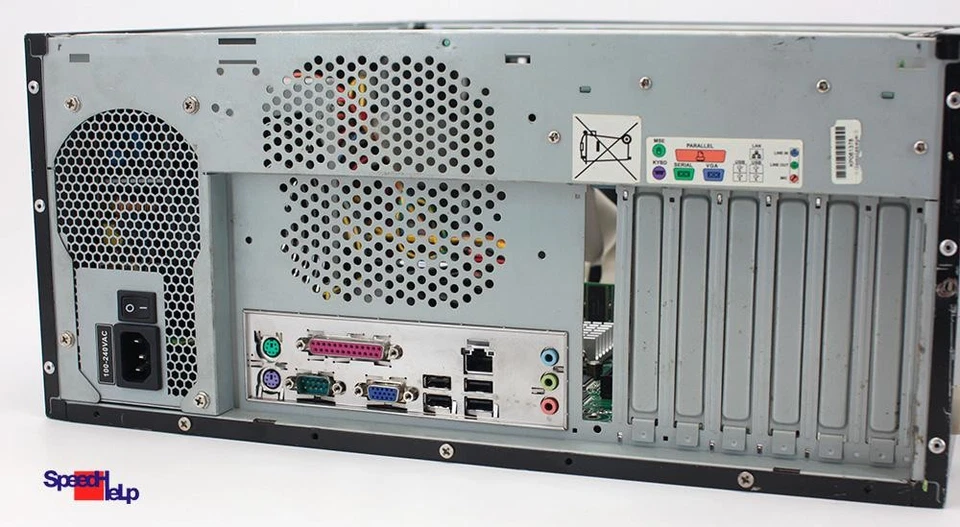 Computer Desktop Intel Board D101GGC Computer PC Parallel LPT Port Windows XP - Image 3 of 4