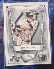 2021 Topps Allen & Ginter #HH-34 Ichiro Historical Hits