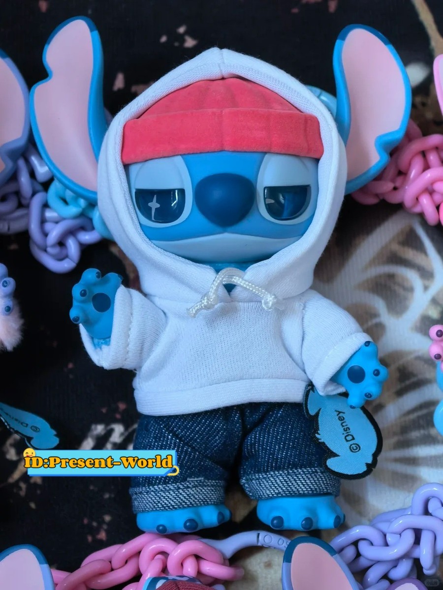 GHETTO - Miniso Disney Stitch GenZ Street Blind Box Vinyl Plush