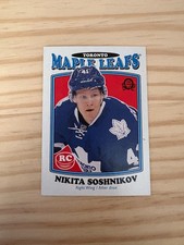 2016-17 O-Pee-Chee Retro #579 Nikita Soshnikov RC - Toronto Maple Leafs