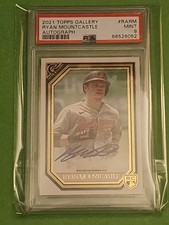 2021 Topps Gallery - Rookie Autographs Ryan Mountcastle #RA-RM RC PSA 9