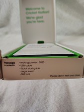 Motorola Moto G Power 5G 2025 128GB Cricket Wireless Slate Gray - Locked