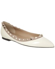 Valentino Rockstud Patent Flat Women's