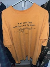 Vintage 2007 Rifle Anarchy Charlie Kirk Punk Tshirt Size XL