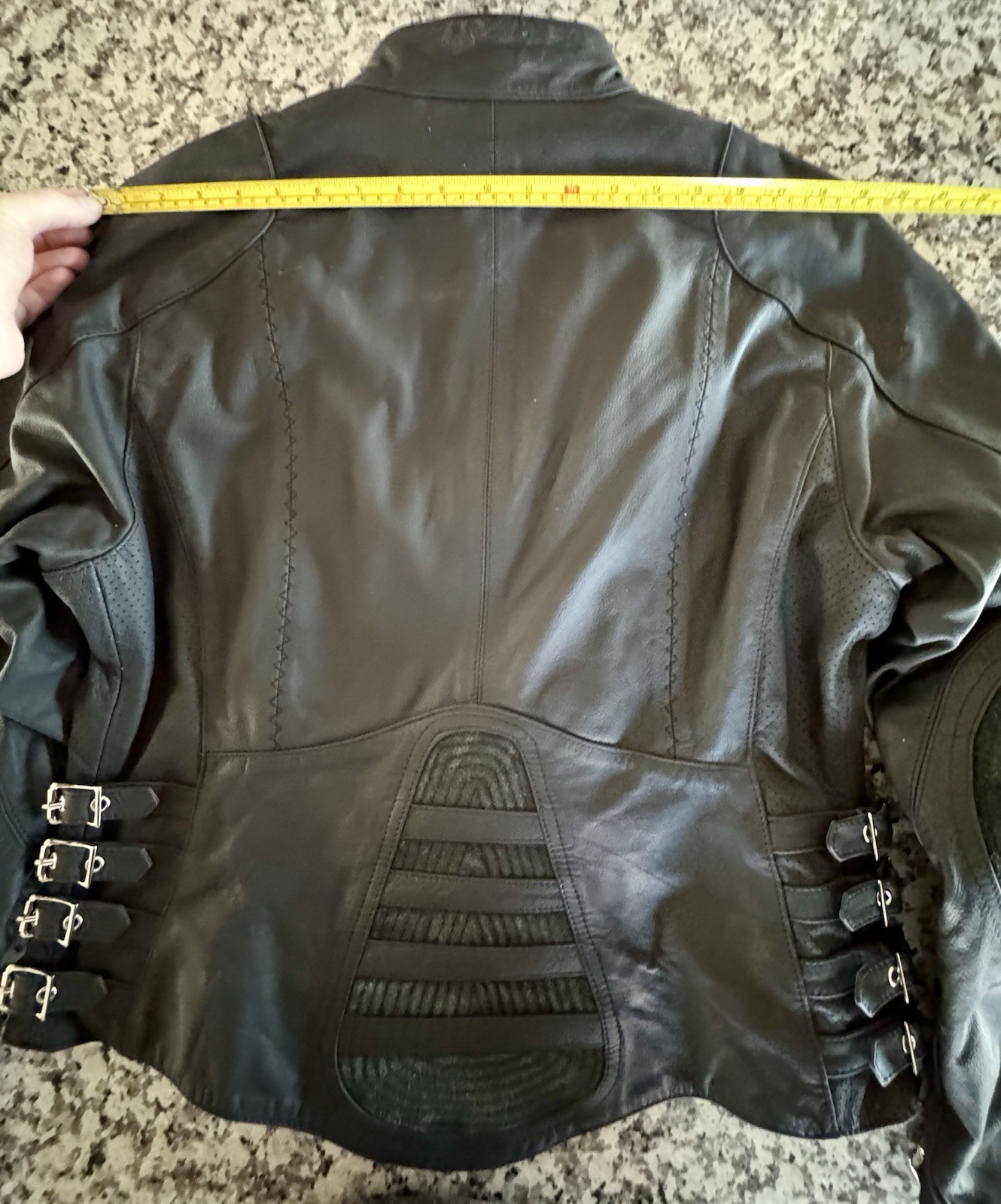 Icon Moto Jacket M Black Bombshell Leather Motorc… - image 18