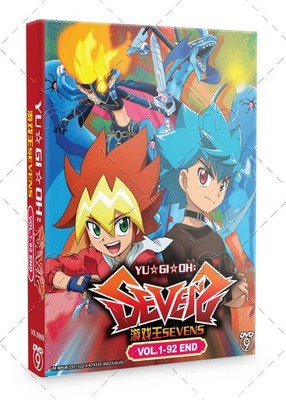 Yu-Gi-Oh Sevens Complete 92 Episodes Japanese Anime DVD Box Set English Sub