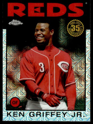 KEN GRIFFEY JR. 2021 TOPPS UPDATE 1986 CHROME #86C-37