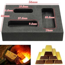 Barren Gie&szlig;form aus Graphit f&uuml;r Gold Guss Form Bars Mold Ingot Barres