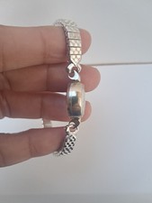 Vintage 1950's 14k Omega Ladymatic self-winding faceted crystal watch Pristine! 10