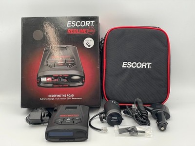 Escort Redline 360c Laser Radar Detector & Escort M2 Smart Dash Cam Bundle