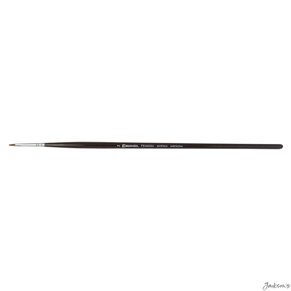 Escoda Primera Flat Bright Brush Teijin Synthetic Size 2 For Acrylic Painting