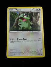 Pokemon Axew Black And White Promo Holo BW10 Promo LP-NM