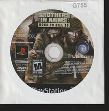 Brothers in Arms: Road To Hill 30 Sony PlayStation 2 Sleeved Video Game No Case