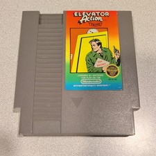Elevator Action (Nintendo Entertainment System, NES 1987) 5 Screw Tested Cart
