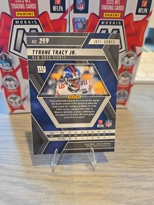 2025 Panini Mosaic Germany Games Tyrone Tracy Jr #259 | eBay