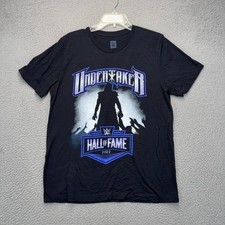 WWE Undertaker Hall of Fame 2022 Shirt Mens Large Wrestling WWF Double Sided