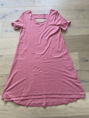Soft Surroundings Dusty Cedar Camille T Shirt Dress Women's Size XS