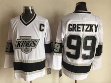 99 Wayne Gretzky Jersey Retro White