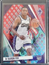 Deaaron Fox 90 Fire Ice 25 2023-24 Panini Phoenix Sacramento Kings Deaaron Fox 90 Fire Ice 25 2023-24 Panini Phoenix Sacramento Kings