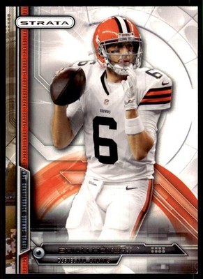 2014 Topps Strata Brian Hoyer Football Cards #81