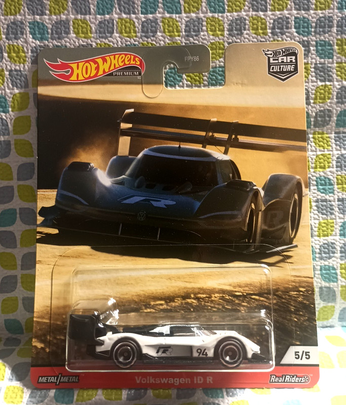 HOT WHEELS CAR CULTURE PREMIUM THRILL CLIMBERS VOLKSWAGEN ID R NEW