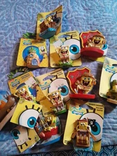 11 New Sponge Bob Aquarium Ornaments Nickelodian  Penn Plax & Viacom