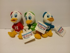 Huey Louie Dewey Disney Store Plushes Set Of 3 With Tags