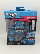 New Mr. Beast Lab Panther Vinyl Figure Rare Metallic Moose Figure Toy
