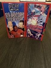 ECW Hardcore Heaven 1999 + XPW Revolution VHS PAL Strong Style Collector Lot