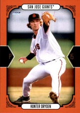 2025 San Jose Giants SGA Choice 7 Hunter Dryden Spokane Washington Baseball Card