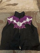 Girls Medium Signature Gordon And James Horse Show Vest