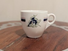 Vintage 1940-1960s Alcoa Steamship Co Demitasse Cup Restaurant Ware Cavalier