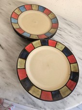 8 pcs Dinner Plate Set Rustic Tableware - A Few used 2 - 3 Rest are NEW