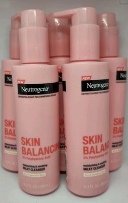 Neutrogena Skin Balancing Milky Cleanser Moisturizing & Soothing 6.3 oz (5-Pack)