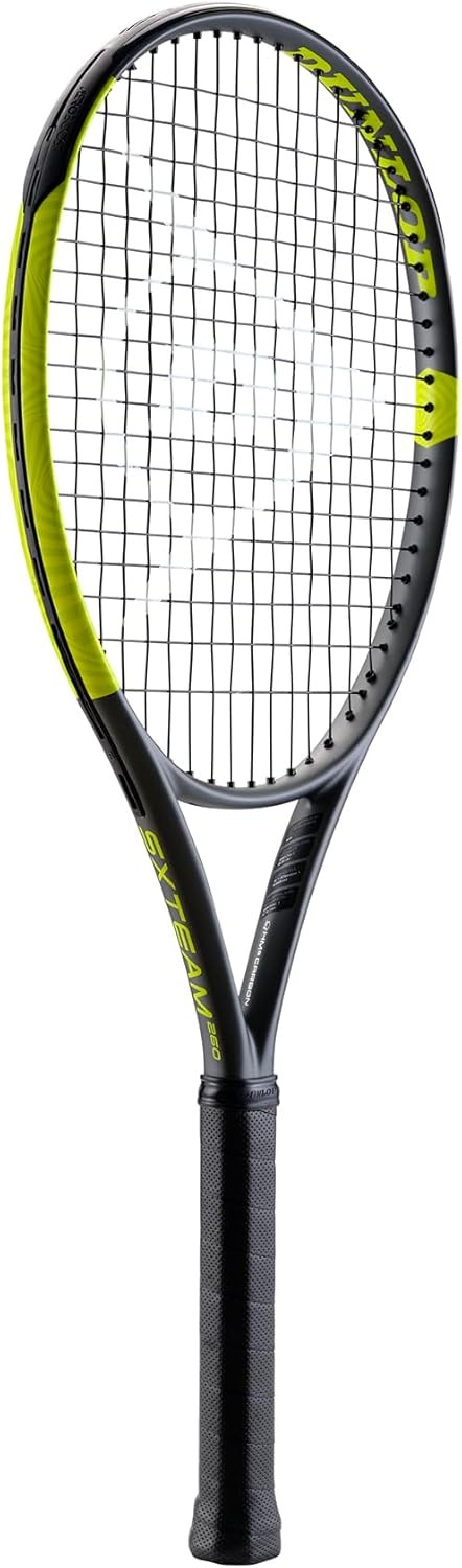 Sport 1 4 Grip Sx Team 260 Black Yellow Tennis Racquet Light