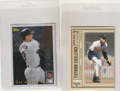 2-  CAL RIPKEN  INSERTS       NM/MT INV. 1,574