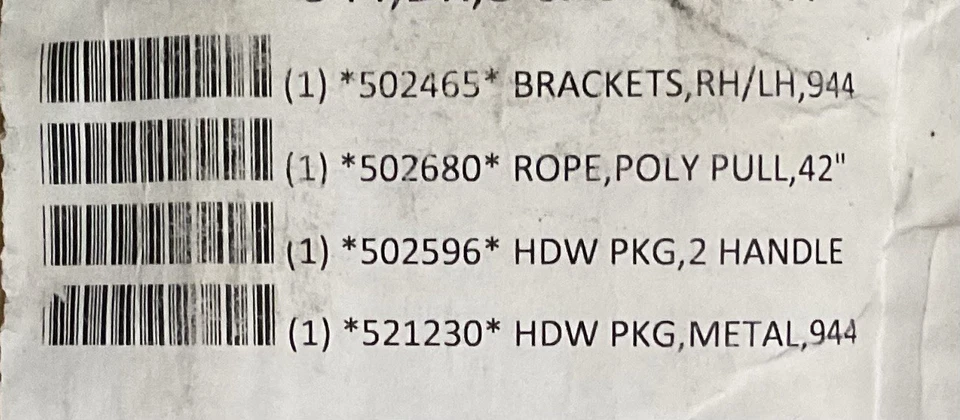 Kit de herrajes para puertas enrollables Foto 4 de 4