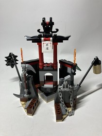 RARE Lego Ninjago Mountain Shrine 2254 100% Complete (No Instructions)