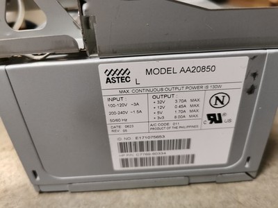 HP DesignJet 500 Plus Netzteil PSU C7769-60334 ASTEC AA20850