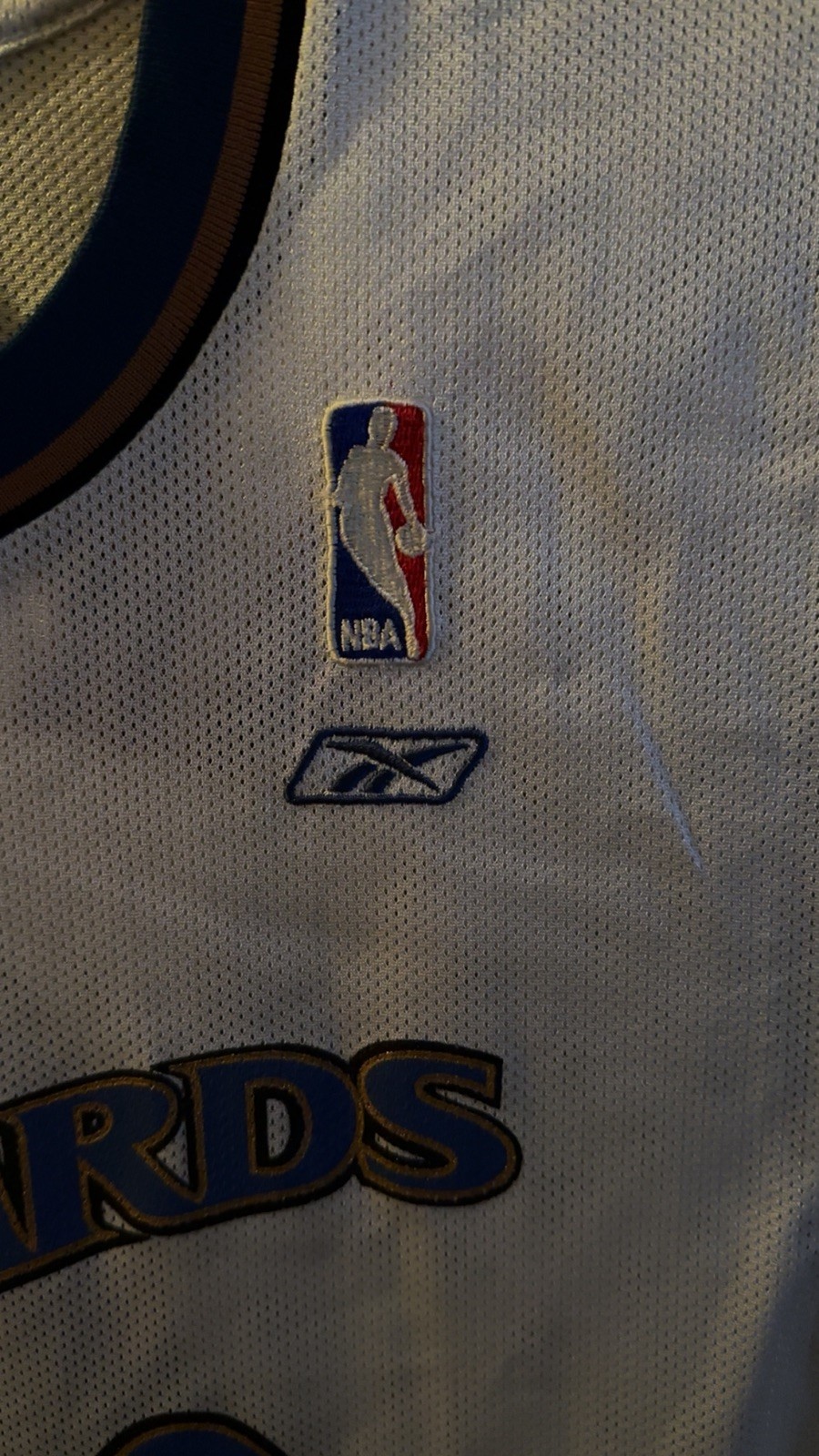 Reebok Washington Wizards Gilbert Arenas NBA Basketball Jersey Size Medium White thumbnail 4