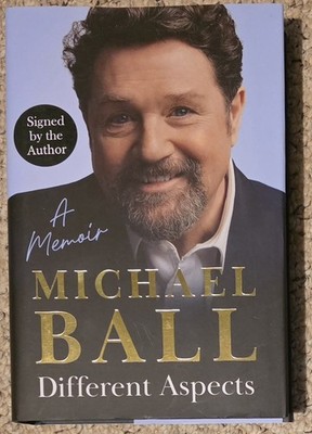 Michael Ball OBE 'Different Aspects' Limited signed edition, hardback book 